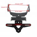 Topteng Motorcycle License Plate Holder Frame Bracket Fits For Honda Cb650r 2021 Cbr650r 2019 2020