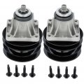 Aintier New Spindle Assembly Pack 2 W Pulley Bolt Fits For 618-0241 918-0241 285-860