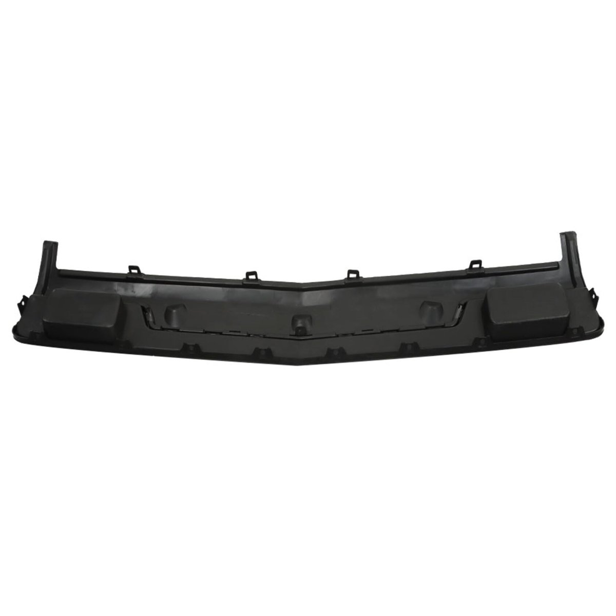 Front Bumper Filler Panel For 2014 2015 Silverado 1500 Black Plastic With Impact Bar Skid Plate Without Tow Hooks Hole Part