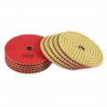 Uxcell Diamond Polishing Sanding Grinding Pads Discs 4 Inch Grit 500 10 Pcs For Granite Concrete Stone Marble