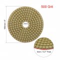 Uxcell Diamond Polishing Sanding Grinding Pads Discs 4 Inch Grit 500 10 Pcs For Granite Concrete Stone Marble