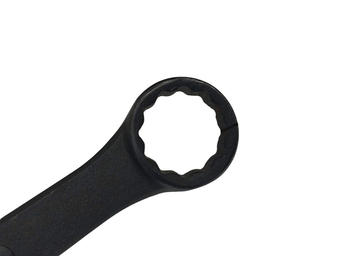 Jumbo Raised Panel Combination Wrench 1 5 8 In Sae Black Oxide Finish Alloy Steel