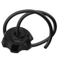 Gas Cap For Honda Atv 2006-2014 Trx450er 2004-2009 Trx450r Black Plastic Twist-on Oem 17620-hp1-000 