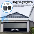 Universal Gate And Garage Door Opener Receiver Replacement Fit For Liftmaster 850lm Multiple Channels Control Operators