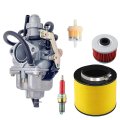 Trx 250 Carburetor Fits For Honda Recon Trx250 Trx250ex Tm Te 1997-2007 Atv With Air Filter Spark Plug Carb Tune Up Kit 