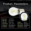 Otpoutopa 1156 S25 Ba15s Led Bulbs Turn Signal Lights 3030 18smd Chipset For Car Brake Stop Tail Light Reverse Lamp 1073 1093