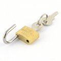 Uxcell Metal Home Office Door Drawer Cabinet Security Lock Shackle Padlock 4pcs Brass Tone
