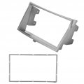 Car Stereo Radio Fascia 173 X 98mm 6 81 3 86 Inch Panel Abs Black Modified Face Frame Suitable For 7 2 