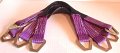 4-2 X 24 Axle Straps Auto Car Hauler Tie Downs Tow Wrecker Purple 