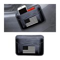 Car Seat Side Organizer American Flag Storage Pocket Pouch Mini Gap Filler Holder Bag For Phone Cigar Sunglasses Accessories 