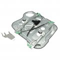 A-premium Electric Power Window Regulator With Motor Assembly Pedal Compatible Hyundai Santa Fe 2007 2008 2009 Sport Utility