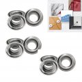 1000 Pcs 12mm 1 2 Thickened Grommets Eyelets Silver Plating Treatment Rust Prevention Leather Metal For Fabric Tarps Clothin