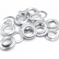 1000 Pcs 12mm 1 2 Thickened Grommets Eyelets Silver Plating Treatment Rust Prevention Leather Metal For Fabric Tarps Clothin