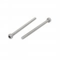 Uxcella M3x35mm Thread 304 Stainless Steel Hex Socket Head Cap Screw Bolt Din912 55pcs