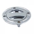 Xkh- Motorcycle Chrome Keyless Gas Cap Twist Off Fuel Tank For 1997-2003 Suzuki Gsx-r 600 1996-2003 750 2001-2002 1000