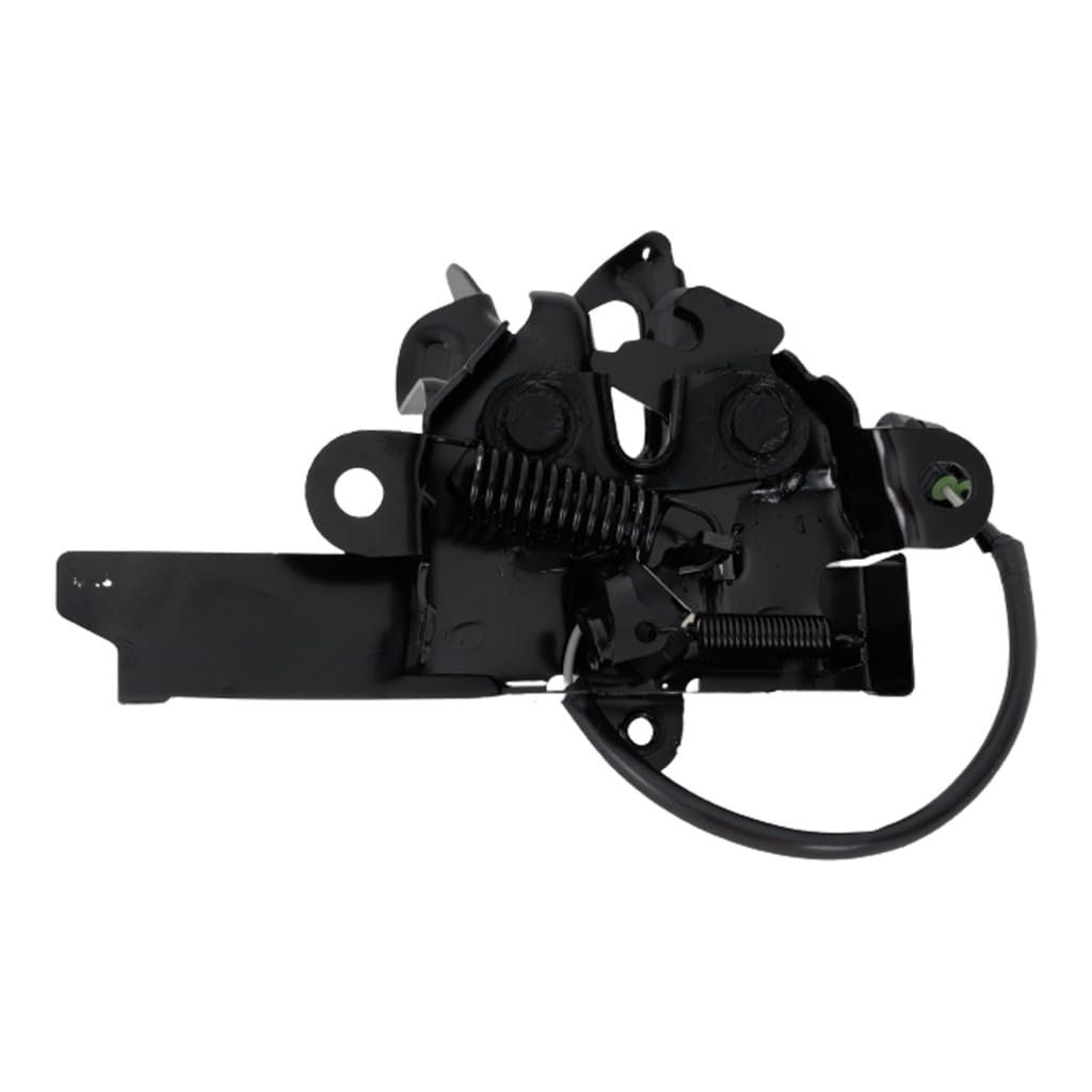 Hood Latch With Alarm For Toyota Sienna 2021 2022 2023 Replacement To1234213 And 5351008060 Front Position Black Standard Style