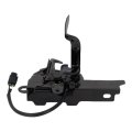 Hood Latch With Alarm For Toyota Sienna 2021 2022 2023 Replacement To1234213 And 5351008060 Front Position Black Standard Style