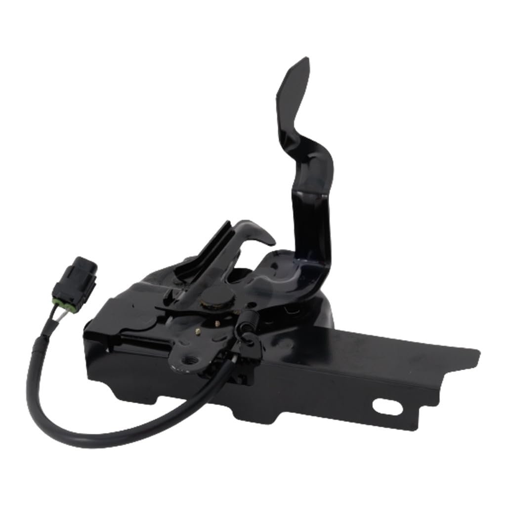 Hood Latch With Alarm For Toyota Sienna 2021 2022 2023 Replacement To1234213 And 5351008060 Front Position Black Standard Style