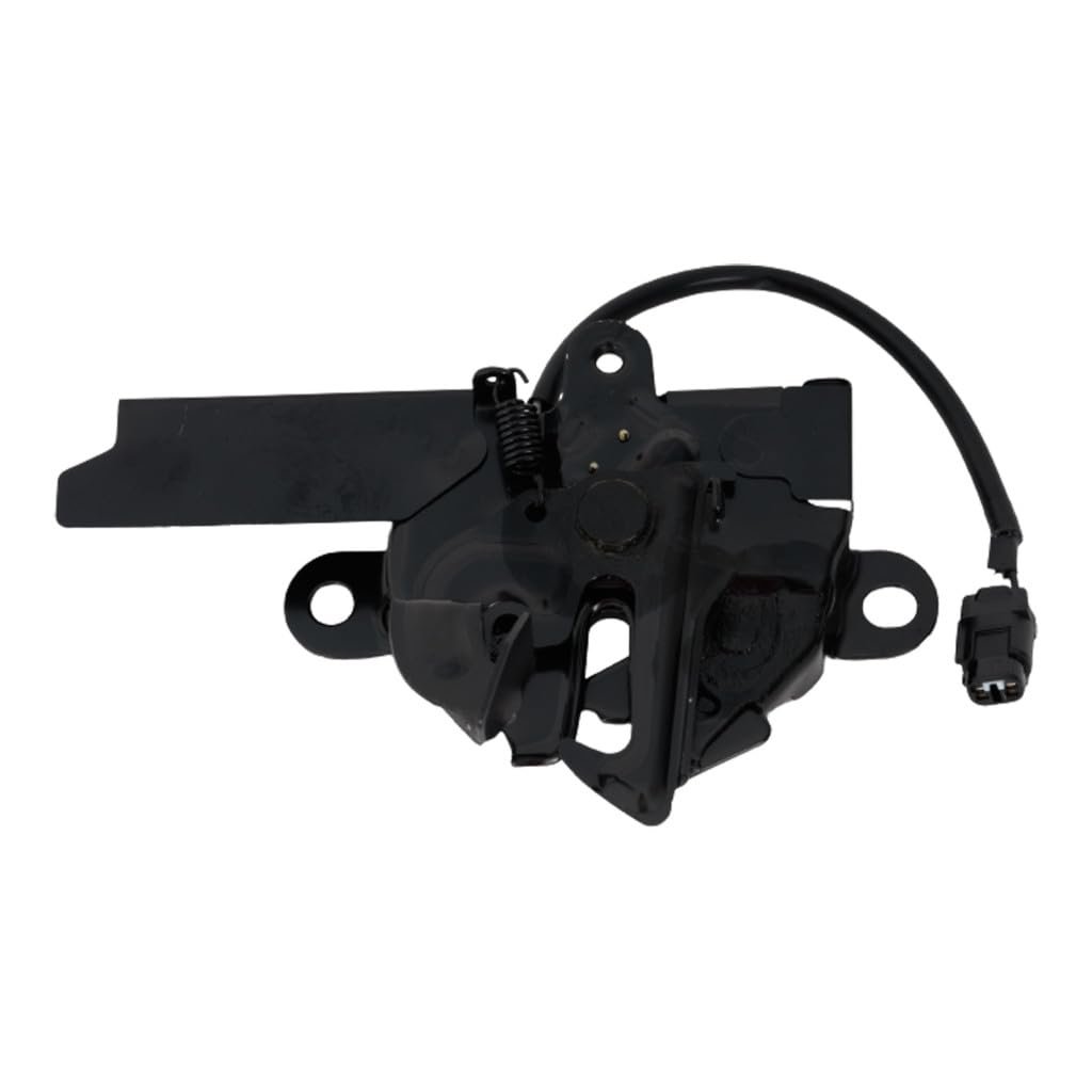 Hood Latch With Alarm For Toyota Sienna 2021 2022 2023 Replacement To1234213 And 5351008060 Front Position Black Standard Style