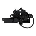 Hood Latch With Alarm For Toyota Sienna 2021 2022 2023 Replacement To1234213 And 5351008060 Front Position Black Standard Style