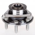 Wheel Hub Bearings Rear Front 6 Lugs Fit For Cadillac Srx Base Mode Luxury Mance Premium V6 Oe 513289 Pack Of 1 