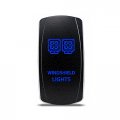 Ch4x4 Rocker Switch Led Windshield Lights Symbol Blue