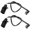 2pcs 8t0907637 Front Brake Pad Electronic Wear Sensor For Audi A4 A5 A6 A7 Quattro Q5 