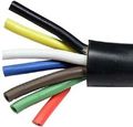 Heavy Duty 14 Gauge 7 Way Conductor Wire Rv Trailer Cable Cord Copper Multi Strand Black Part Number 14-873 