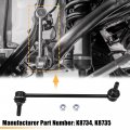2pcs Front Sway Bar Links Kit K8734 K8735 Ford Taurus 1996-2007 For Mercury Sable 1996-2005 Stabilizer Enda Link Suspension