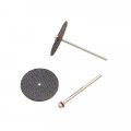 5pcs Cutting Disc Resin Fiber Cut Off Wheel And 1pc 2 35 17 0mm Shank For Rotary Power Grinding Mandrels Metal Grinder Circular