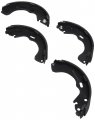 Motorcraft Br11441a Rear Re-built Brake Shoe