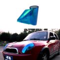 Smkj 200x30cm Car Light Sticker Headlight Taillight Fog Lights Tint Vinyl Film Styling Self Adhesive Chameleon Blue