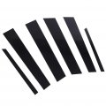 Ocpty Black Pillar Posts B Application For Honda Accord 2 4l 3 0l 2003 2004 2005 2006 2007 6pcs Door Trim Kit
