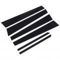 Ocpty Black Pillar Posts B Application For Honda Accord 2 4l 3 0l 2003 2004 2005 2006 2007 6pcs Door Trim Kit