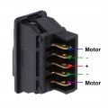 Uxcell Universal 5 Pin Car Window Switch Control Master Rocker W Wiring Harness Momentary Glass Lifter Dc 12v