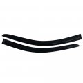 Freemotor802 Tape-on Window Visors For 2003-2007 Honda Accord Coupe Side Wind Deflectors Rain Guards Vent Slim Style Smoke 