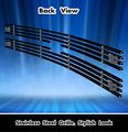 Black Stainless Steel Egrille Billet Grille Grill for 1994-1997 Chevy S-10 S10 Pickup 