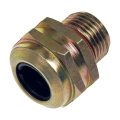 Transmission Cooler Line Quick Connector For Ford F-53 Motorhome Chassis 2011-2017 Steel Straight Fitting 5 8-18 Outside 