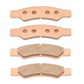 2 Pairs Front Rear Sintered Brake Pads For Can Am Maverick Max 2025 R 2024-2025 703501226 703501223 Heavy-duty Pad Replacement 