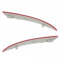 G-plus Rear Bumper Reflector Set Driver And Passenger Side Compatible With Ford Fusion 2013-2018 Ds7z13a565a Fo1185103