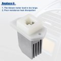 Acropix Hvac Blower Motor Resistor Replacement Fit For Nissan Maxima Pack Of 1 Silver Tone