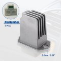 Acropix Hvac Blower Motor Resistor Replacement Fit For Nissan Maxima Pack Of 1 Silver Tone