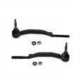 Partsw 2 Pieces Kit Driver And Passenger Front Outer Tie Rod Ends Fits Chevrolet Trailblazer Gmc Envoy 
