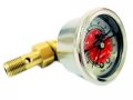 Vms Racing 90-01 Red Fuel Pressure Gauge Liquid Filled 0-100 Psi Compatible With Acura Integra 1990-2001