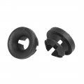 X Autohaux 20pcs Car Rivet Clips Nylon Black Hood Prop Rod Grommet For Honda Accord 91604-sd2-013