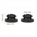X Autohaux 20pcs Car Rivet Clips Nylon Black Hood Prop Rod Grommet For Honda Accord 91604-sd2-013