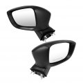 Ocpty Driver Side And Passenger Mirror For 2016-2018 Toyota Yaris Outside Accessories Easy-adjustable Manual Folding Heated