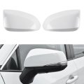 White Mirror Cover For 2019 2025 Toyota Rav4 Xle Xse Limited Hybrid Replace Style With Turn Signal Pair Of Front Left And Right 