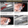 Vipmotoz Full Led Side Door Panel Courtesy Warning Light Lamp Assembly Replacement Pair For Bmw F22 F23 F87 F07 I01 I12 I15 F48