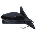 Right Black Power Heated Side Door Mirror With View Camera For Honda Civic Sedan 2016 2017 2018